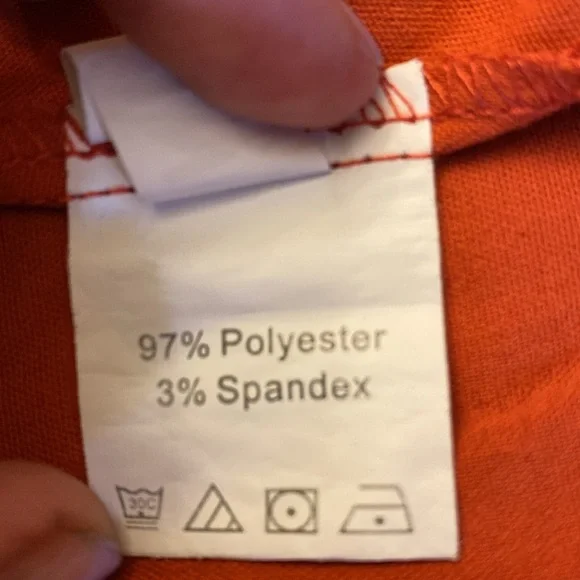 Ruffle Sleeve Button-Front Babydoll Dress – Size Medium 🧡 - Picture 8 of 10